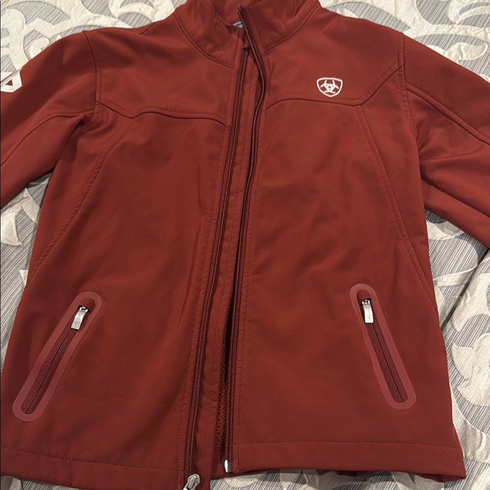 Red Ariat Softshell Jacket